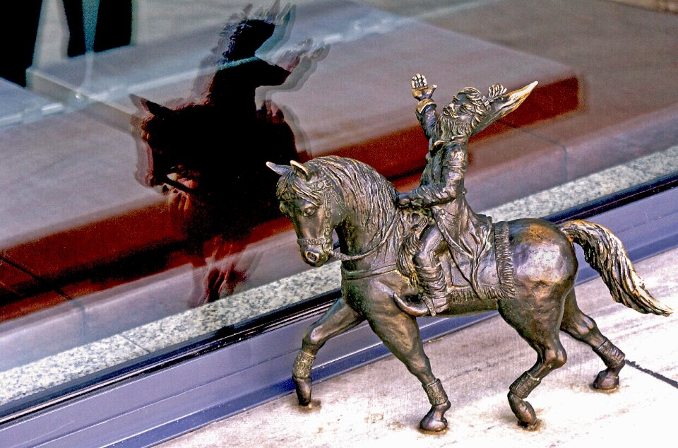 Krasnal jeżdziec the figurine