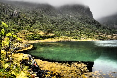 Arctic circle ile archipelago of vesteralen
