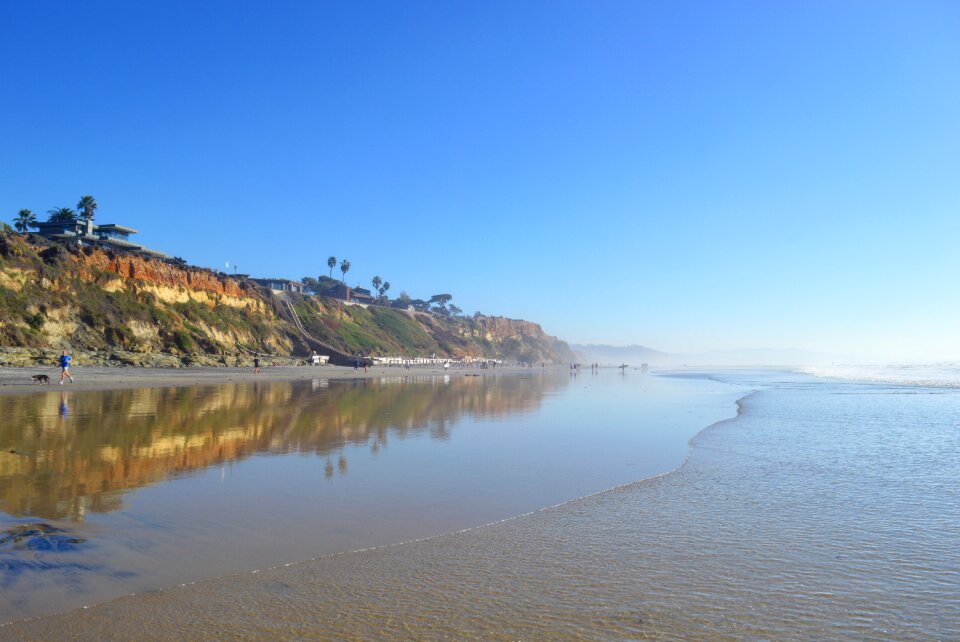 Water coast landscape