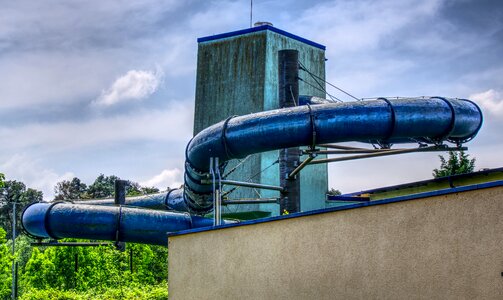 Experience fun slide photo