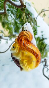 Deco christmas squirrel