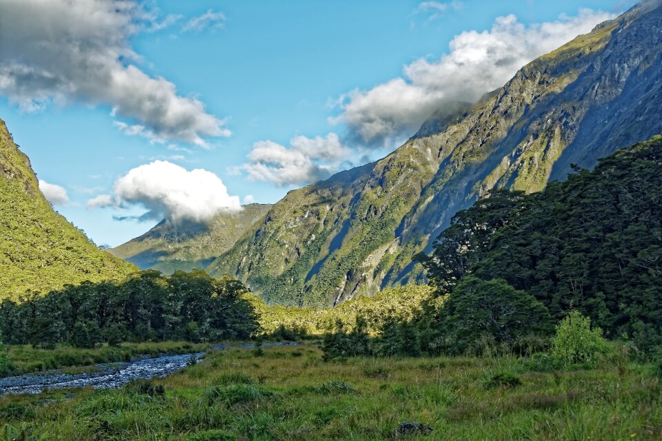 Mountains landscape sky