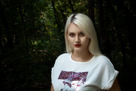 Photoshoot hair woman