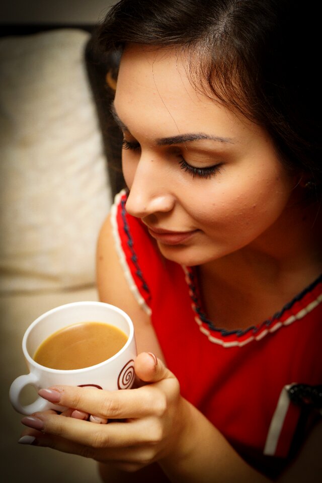 Woman happiness holiday