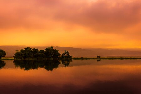 River lake asia photo