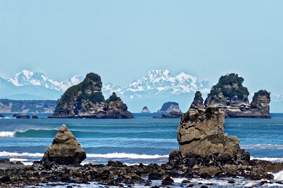 Ocean landscape water