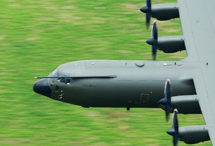 Airforce transport low level photo