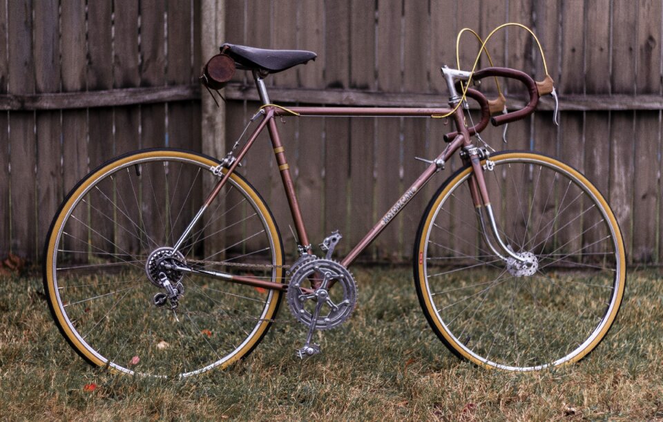 Motobecane sixties leather