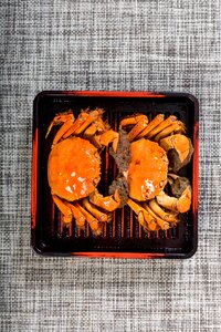 Background seafood crabs