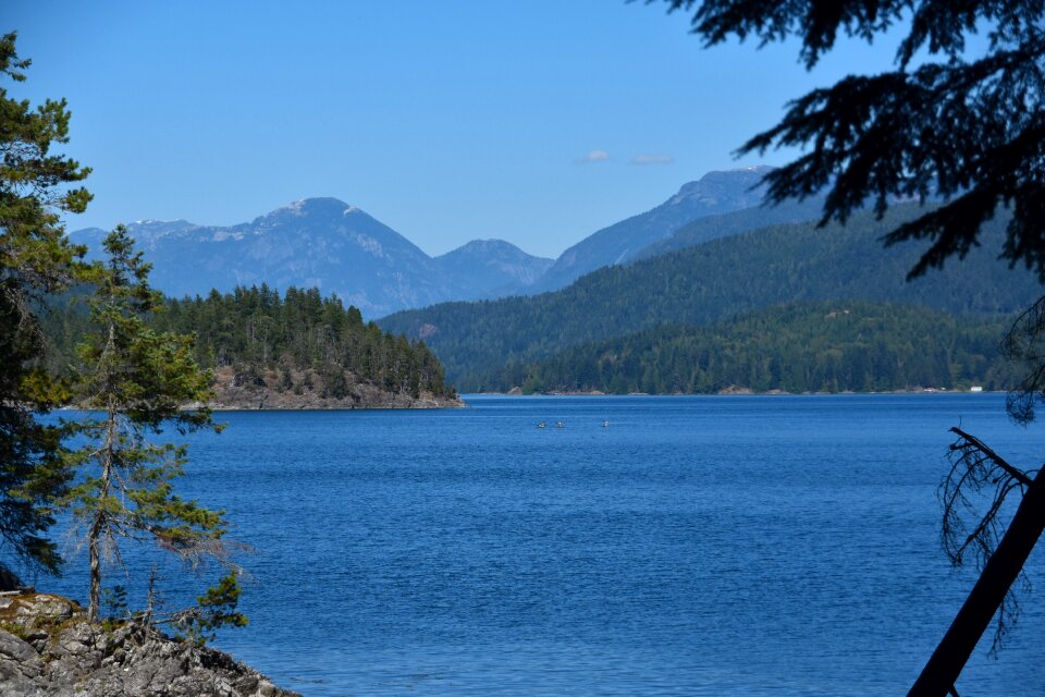 British columbia quadra island kayaking