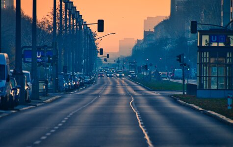 Cityscape asphalt berlin photo