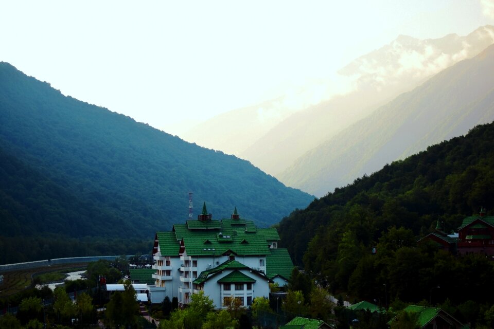 Mount beautiful russia