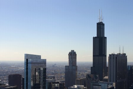 Chicago skyline sears tower willis tower photo