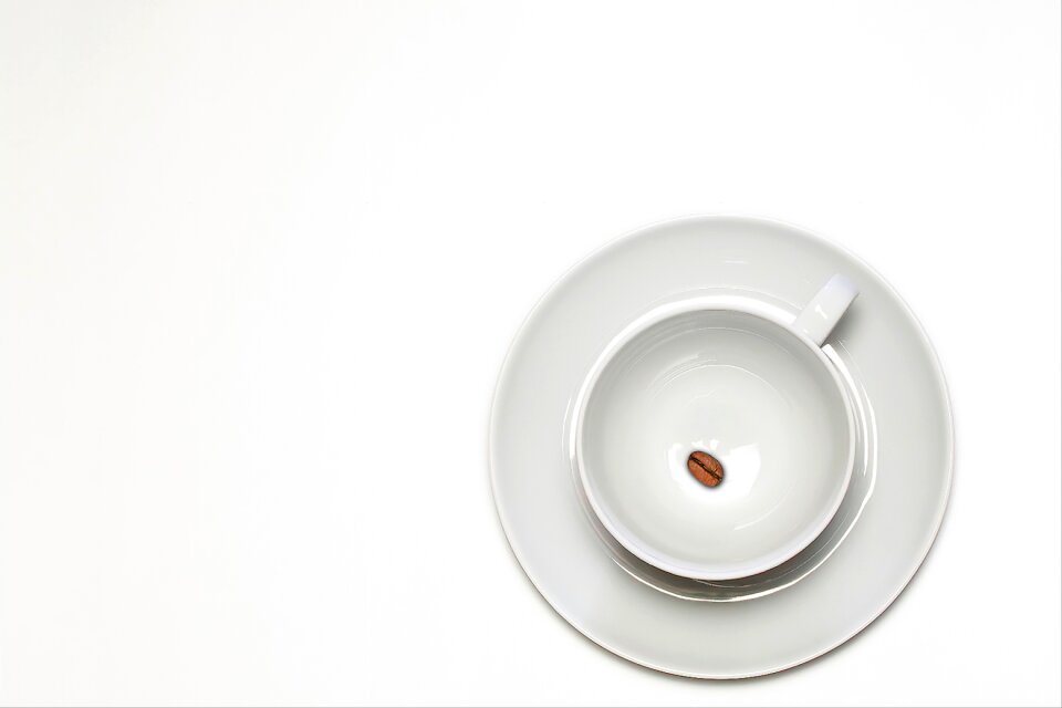 Caffeine coffee bean breakfast