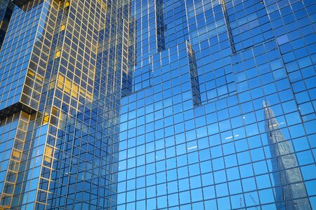 Glass facade architecture photo