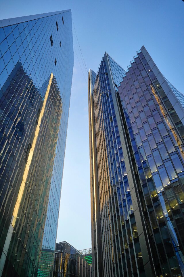 Glass facade architecture