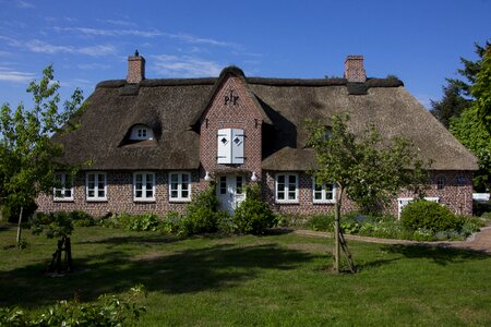 Rural northern germany traditionally photo