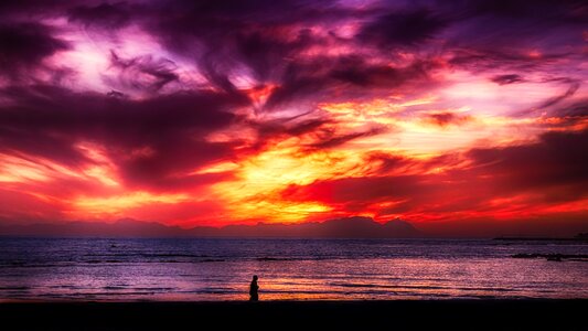 Sky summer sea