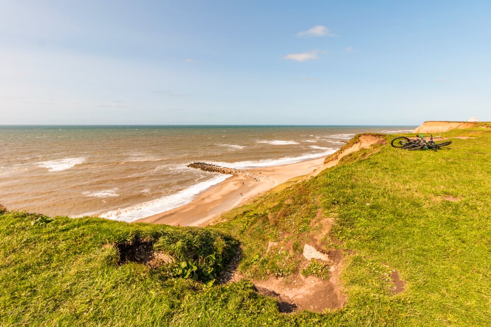 Coast landscape rock