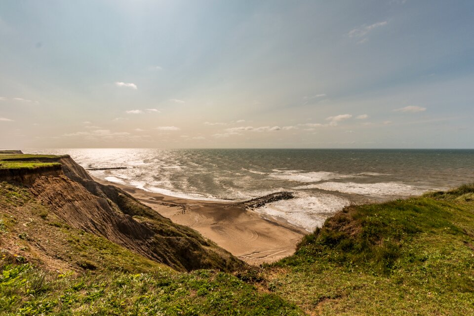 Coast landscape rock