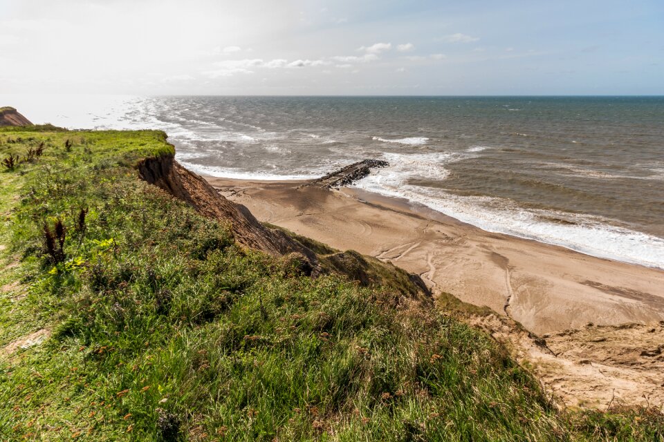 Coast landscape rock