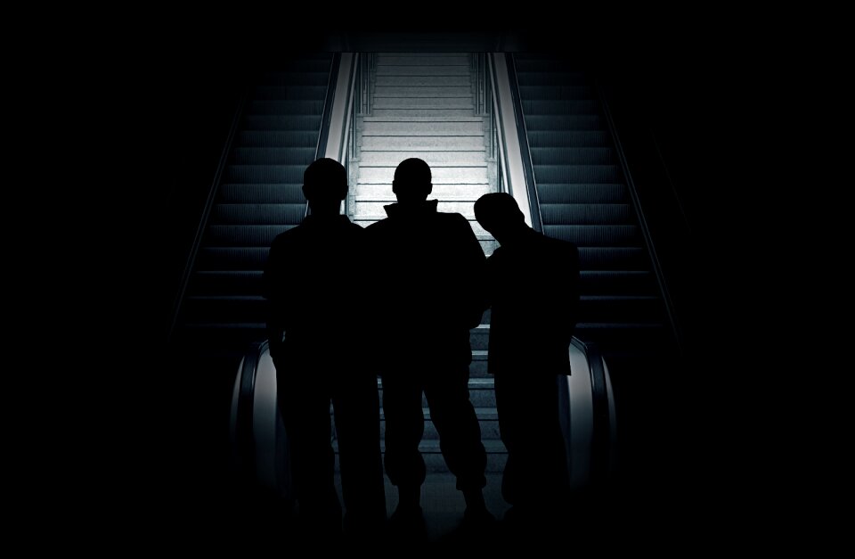 Man silhouette shadow