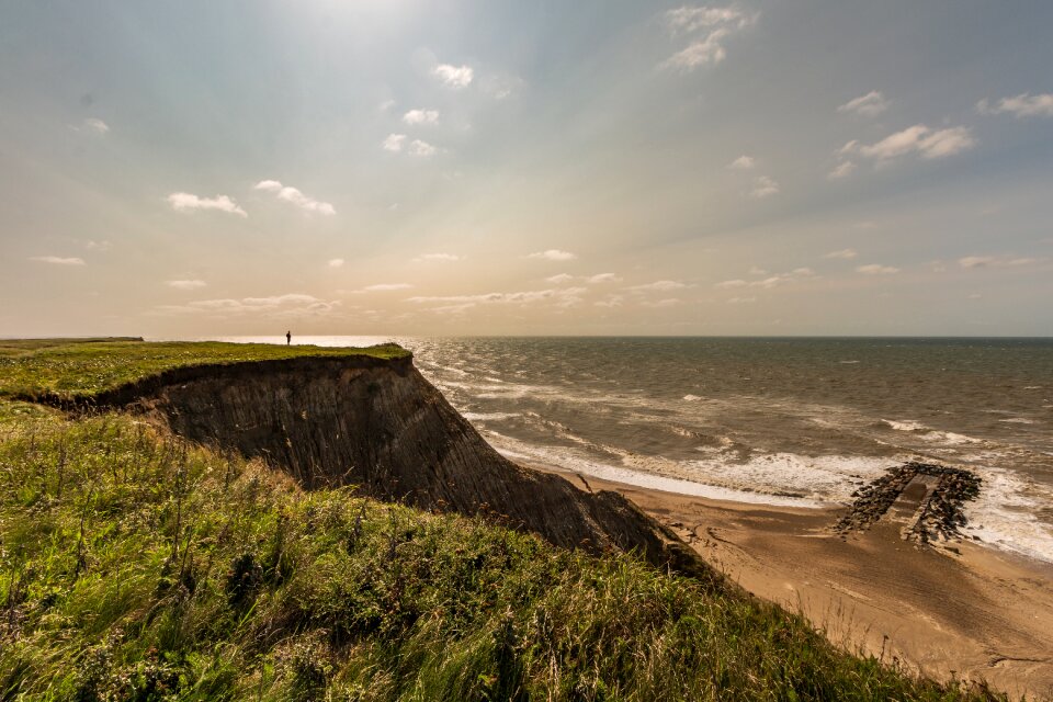 Coast landscape rock