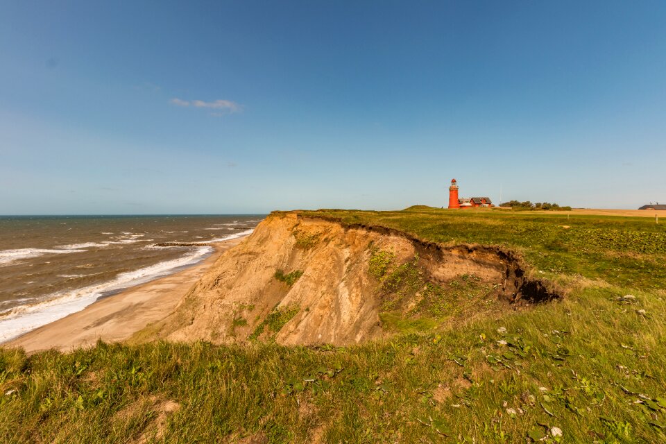 Coast landscape rock