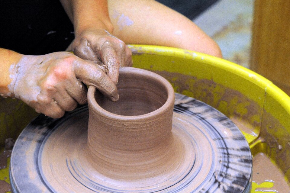 Pottery clay potters