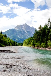 Lech river waters