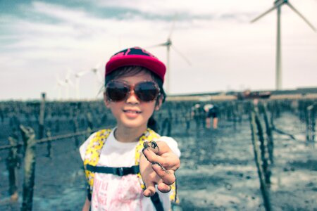 Nature sunglasses child photo