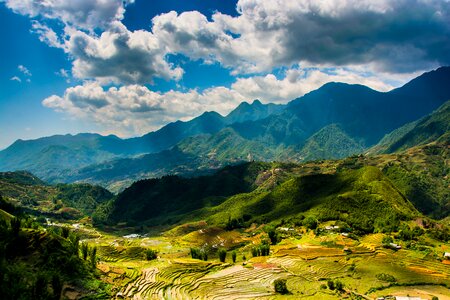 Terraces terraced fields terrace