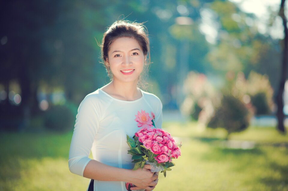 Smile flower nature
