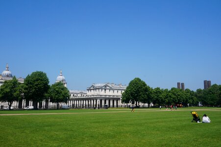 Green space university views