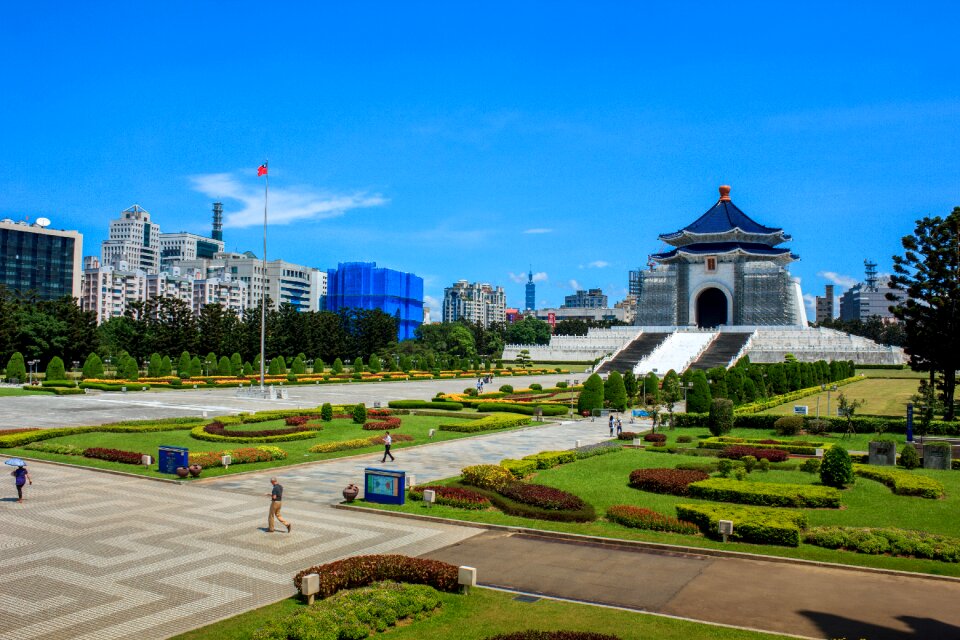 Asia outdoor memorial hall