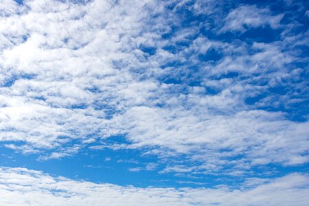 Blue sky clouds blue sky cumulus photo