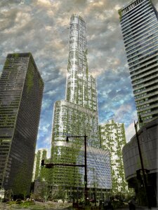 Cityscape office nature