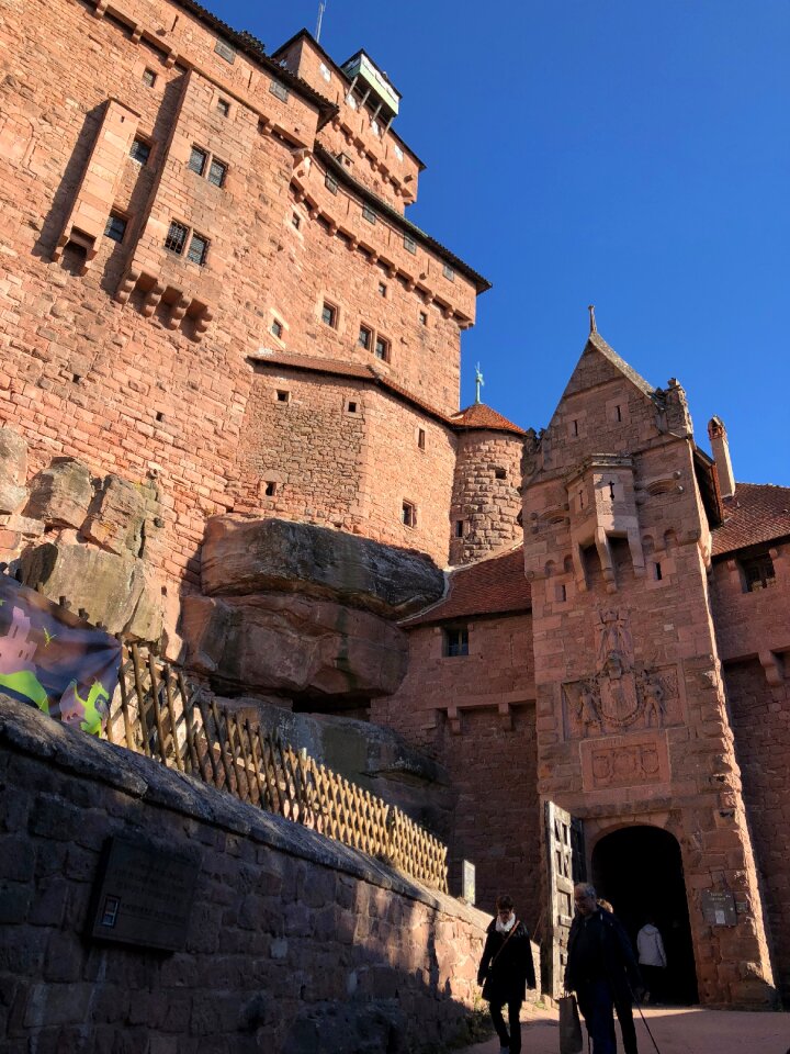 Vosges castle blaauw