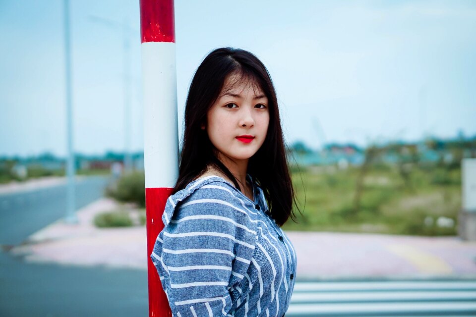 Girl beautiful woman