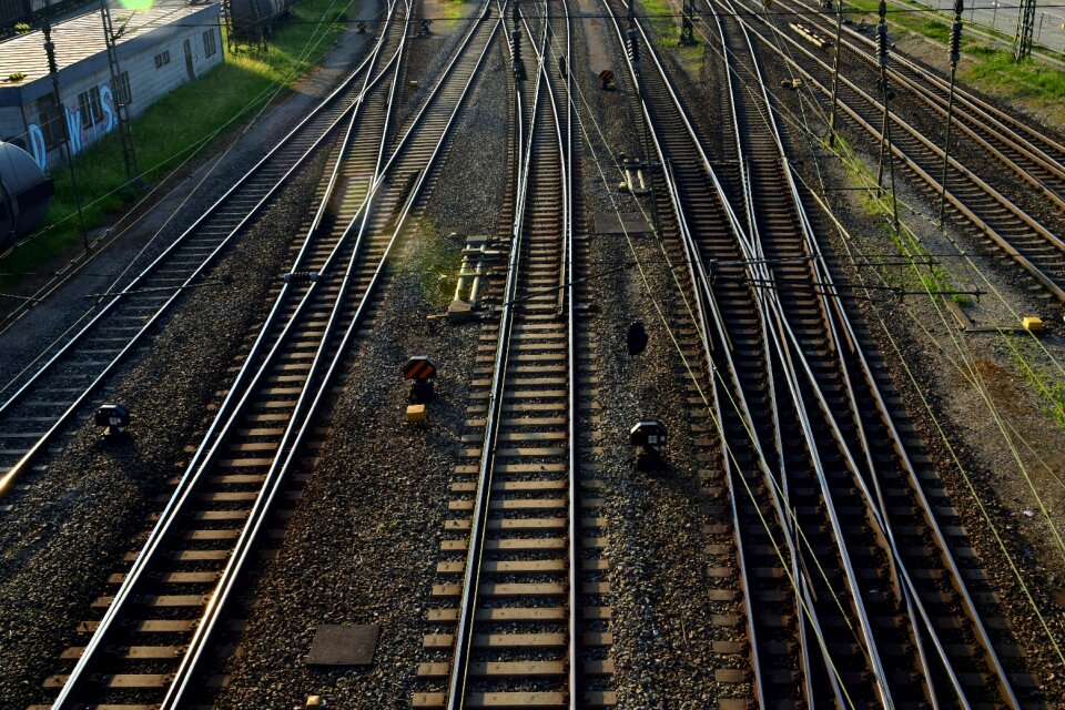 Railway architecture railroad track