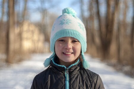 Hat young portrait photo