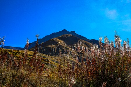 Nature sky hiking