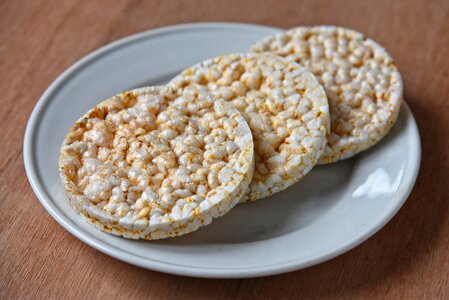 Cracker rice breakfast