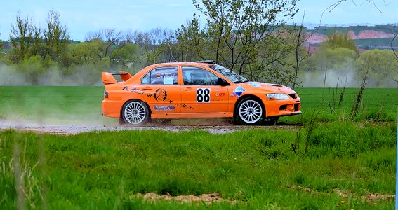 Sports car terrain racing