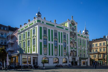 Alpine town hall marketplace
