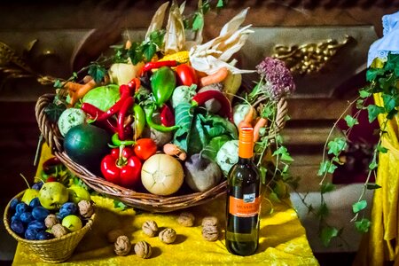Vegetables autumn vegetables decorative squashes