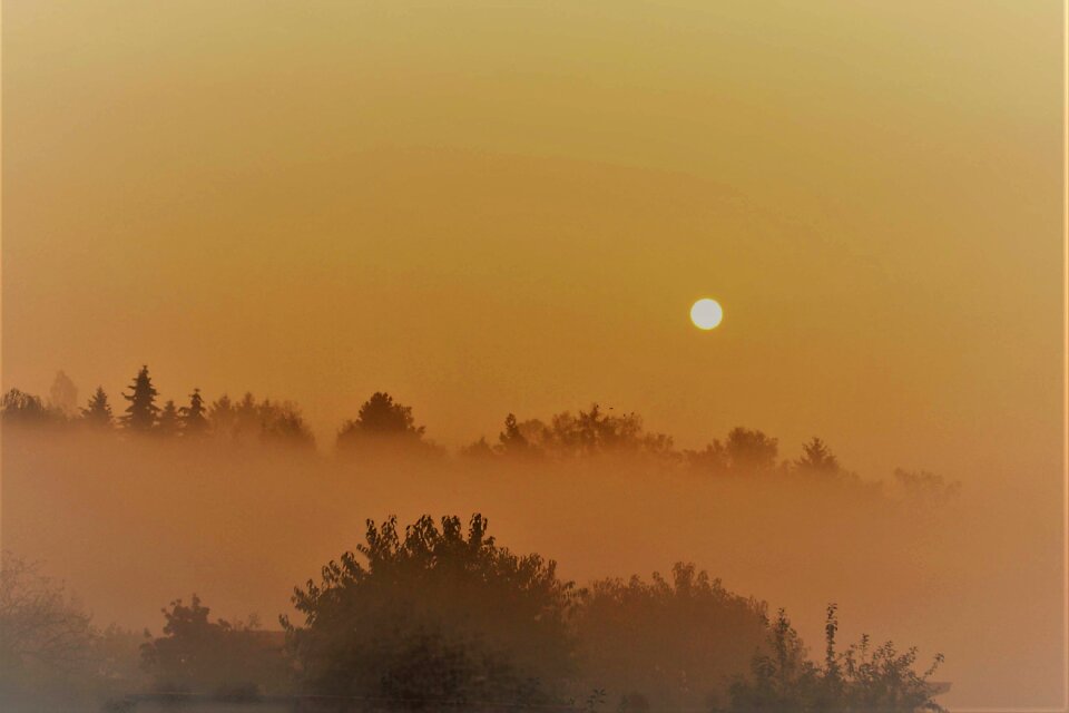 Sunrise sky rest
