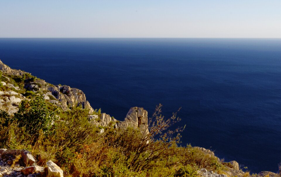 Mediterranean horizon sky