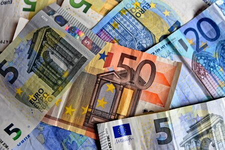 Euro currency cash photo