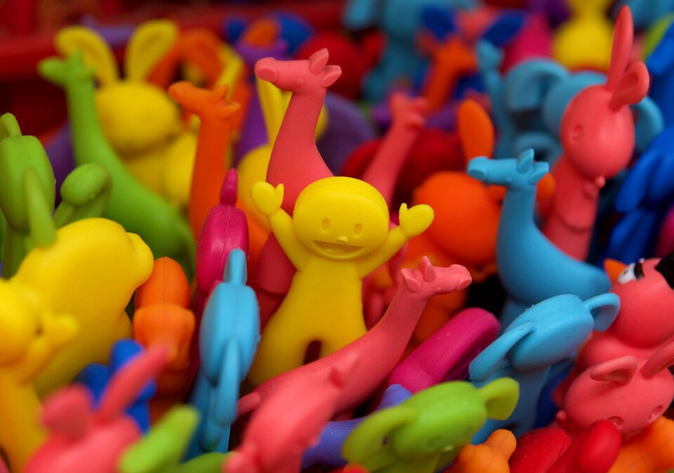 Face plastic toy